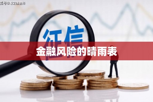 田家庵金融风险的晴雨表