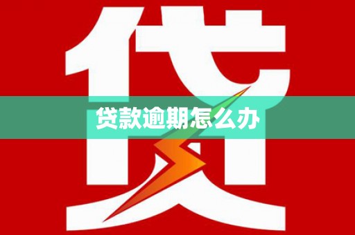 江城贷款逾期怎么办