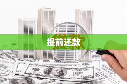 彰武提前还款