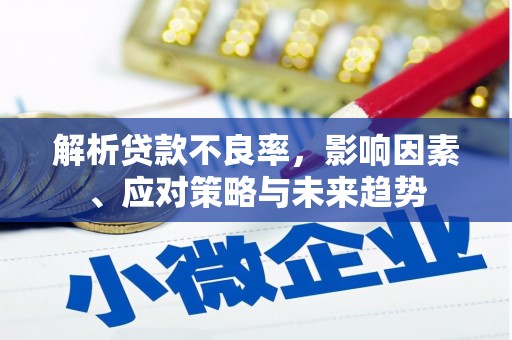 柳河解析贷款不良率，影响因素、应对策略与未来趋势