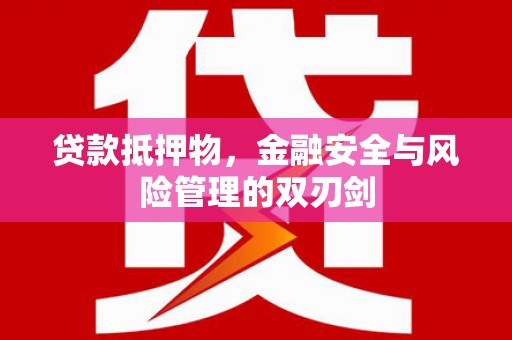 瑶海贷款抵押物，金融安全与风险管理的双刃剑