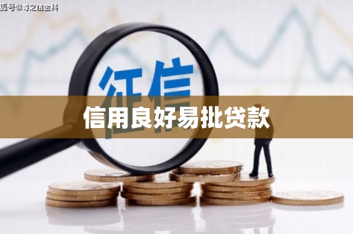 永靖信用良好易批贷款